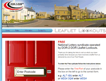 Tablet Screenshot of leafletlookouts.net